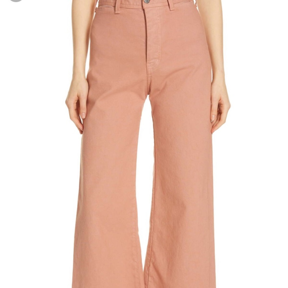 Veronica Beard Cynthia Cropped Pants Dusty Rose